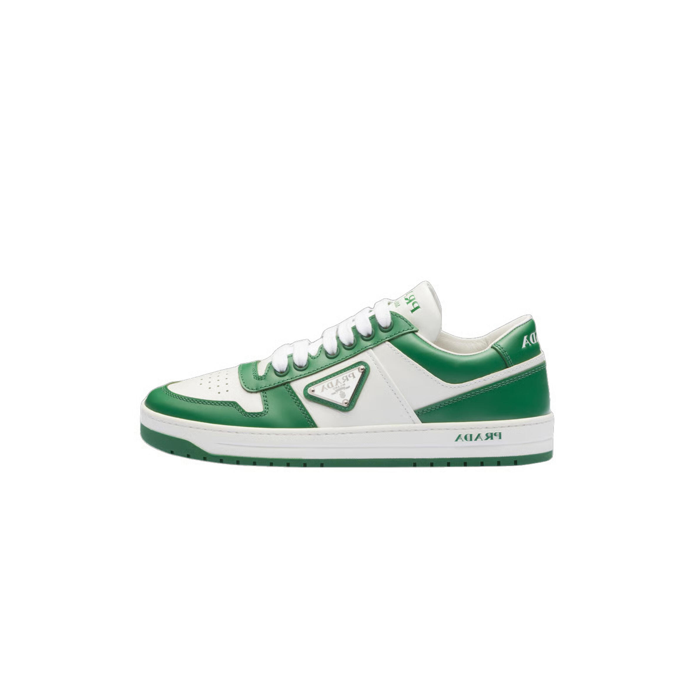 Pra*a two-tone leather downtown sneakers f0a8z